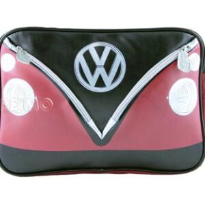 Schultertasche VW Collection VW Bulli schwarz /rot