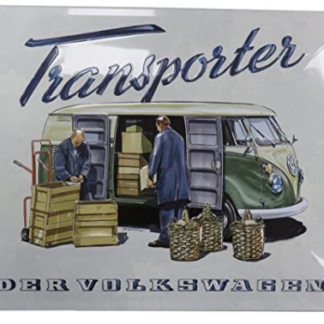 Volkswagen Classic Part Blechschild “Der Volkswagen - Transporter" 30 x 40cm