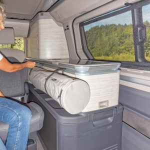 ISOLITE ® Befestigungsgurt-Set für die Küchenblockschiene VW T7 California Ocean / Coast