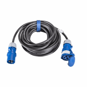 Verlängerungskabel 25 m vom Standplatz-Strom zum Fahrzeug