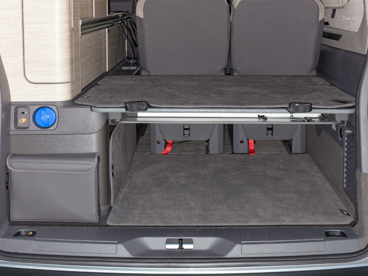 Veloursteppich Heckladeraum, Design "Raven", VW T7 California Ocean/Coast