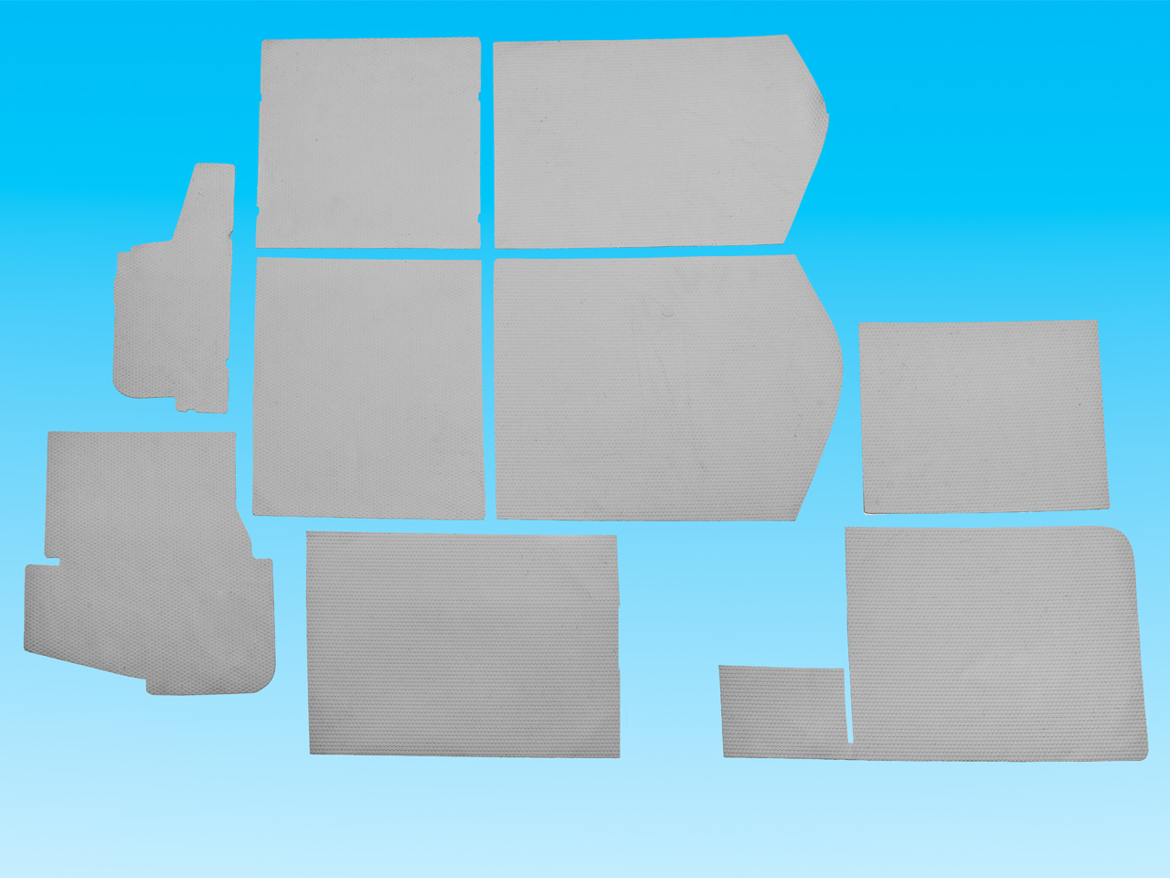 BRANDRUP® Antirutsch-/Schutzmatten für Schrankgefache VW T7 California Ocean / Coast - Image 5