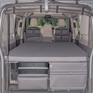 BRANDRUP® iXTEND ® Spannbettlaken für original Schlafauflage (Faltbett), VW T7 Beach Camper/Tour, Single-Jersey